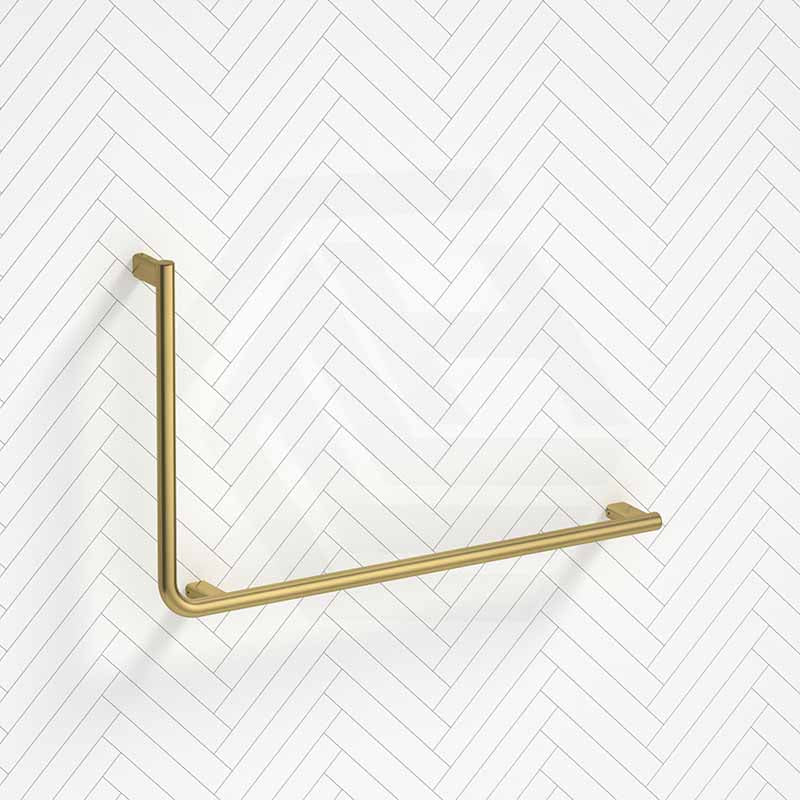 Fienza 960x600mm 90° Slimline Care Accessible Grab Rail Left/Right-Hand Variant Color Avaliable