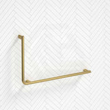 Fienza 960x600mm 90° Slimline Care Accessible Grab Rail Left/Right-Hand Variant Color Avaliable