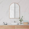 600x900mm Fienza Arch Aluminium Framed Wall Mirror Vertical or Horizontal Variant Colour Available