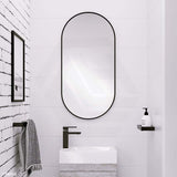 450/600/900/1200mm Fienza Oval Framed Wall Mirror Variant Colour Available