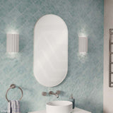 450/600/900/1200mm Fienza Oval Framed Wall Mirror Variant Colour Available