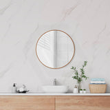 Fienza 600/800mm Framed Round Wall Mirror Variant Colour Available