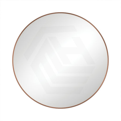 Fienza 600/800mm Framed Round Wall Mirror Variant Colour Available
