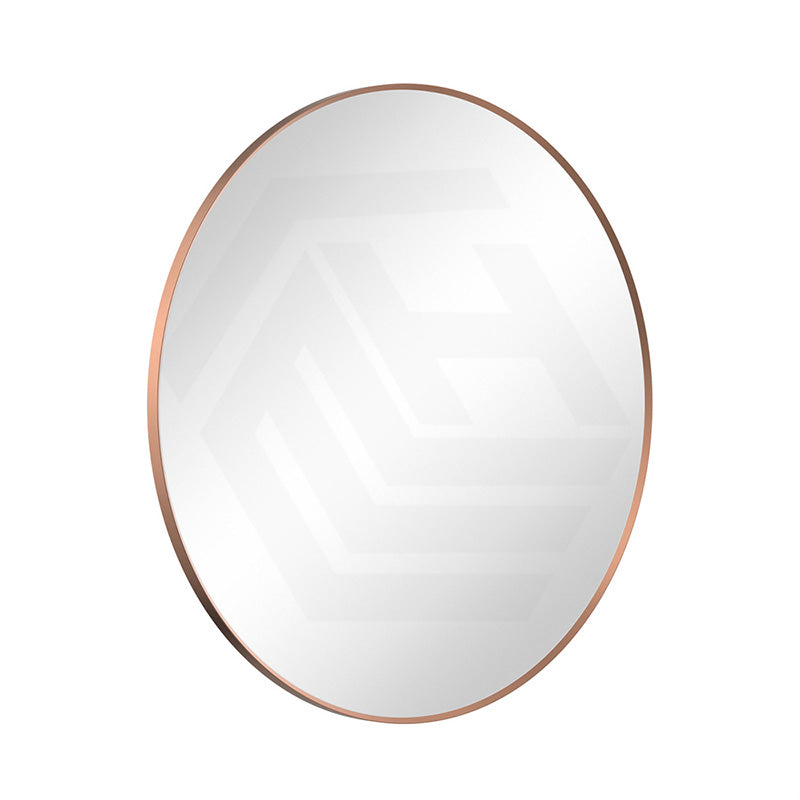 Fienza 600/800mm Framed Round Wall Mirror Variant Colour Available
