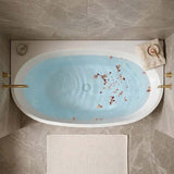 Fienza Keeto Acrylic Back To Wall Bathtub Overflow Available 1300/1500/1700mm - Gloss White