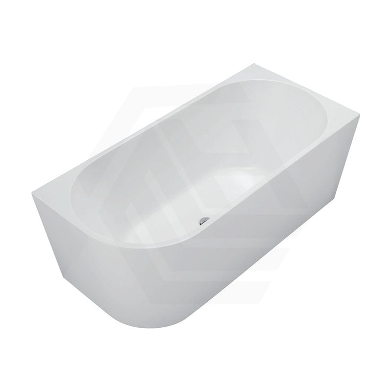 Isabella Corner Bathtub NO Overflow Gloss/Matt White - MyHomeware
