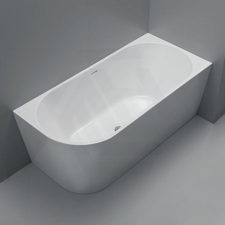 Fienza Isabella 1500/1700mm Acrylic Left/Right Corner Bathtub with Overflow Gloss/Matt White