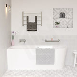 Fienza Isabella Acrylic Left/Right Corner Bathtub with Overflow 1500/1700mm - Gloss White / Matt White