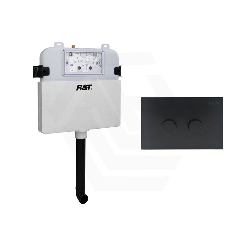 R&T Pneumatic In-Wall Cistern for Wall Faced Toilet Pan with Raised Care Button Available