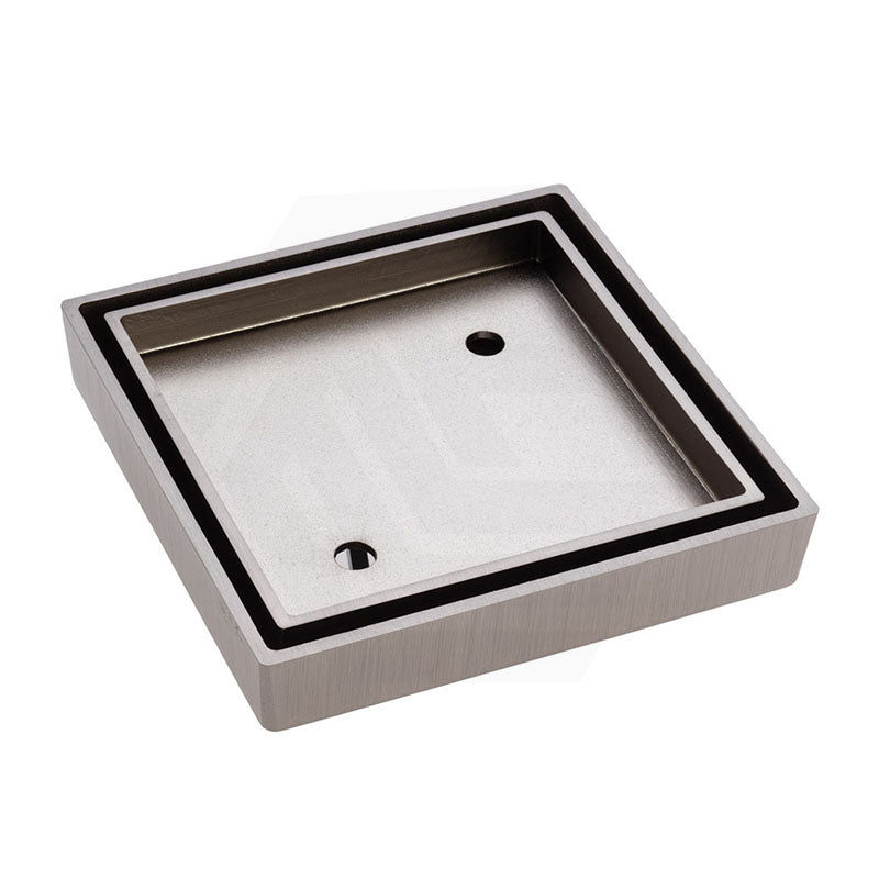 Fienza 115mm Square Tile Bed Floor Waste 75/90mm Outlet - Variant Colours Available