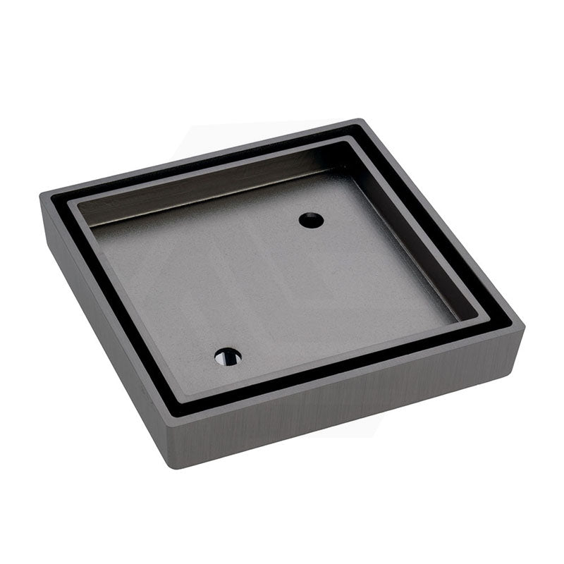 Fienza 115mm Square Tile Bed Floor Waste 75/90mm Outlet - Variant Colours Available