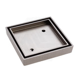 Fienza 115mm Square Tile Bed Floor Waste 75mm Outlet - Colours Available