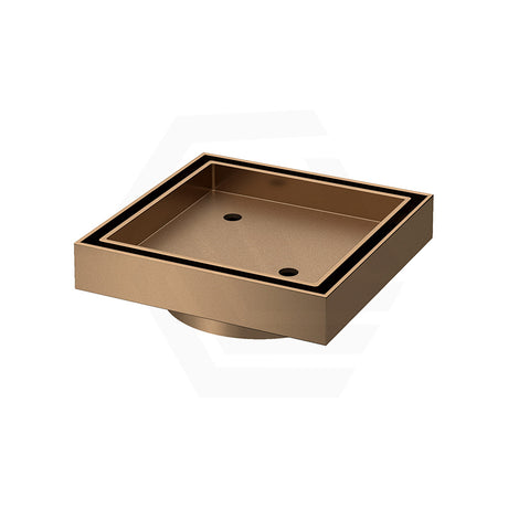 Fienza 115mm Square Tile Bed Floor Waste 75mm Outlet - Colours Available