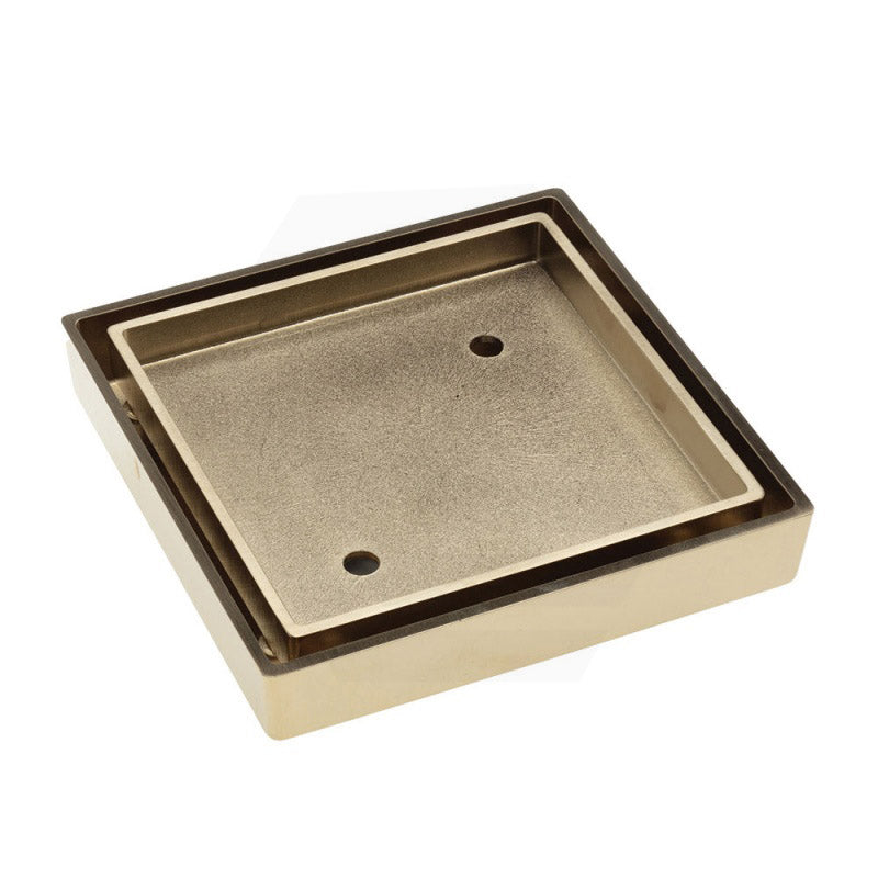 Fienza 115mm Square Tile Bed Floor Waste 75mm Outlet - Colours Available