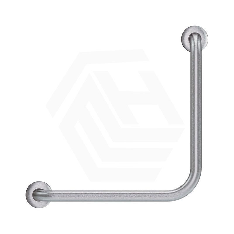 Fienza 450x450mm 90° Care Ambulant Grab Rail Stainless Steel/Matt Black