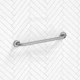 Fienza 300/450/600/900mm Care Accessible Grab Rail Stainless Steel/Matt Black