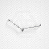 Fienza 900x700mm 40° Care Accessible Grab Rail Left/Right-Hand Stainless Steel/Matt Black