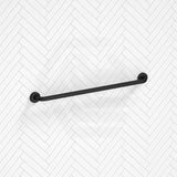 Fienza 300/450/600/900mm Care Accessible Grab Rail Stainless Steel/Matt Black