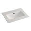 Fienza Joli 600Mm Ceramic Full Depth Basin-Top Gloss White 1 Or 3 Tap Holes Available Hole Vanity