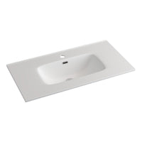 Fienza Joli 900Mm Ceramic Full Depth Basin-Top Gloss White 1 Or 3 Tap Holes Available Hole Vanity