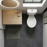 Fienza Stella Adjustable Link Toilet Suite 635x360x855mm - Gloss White