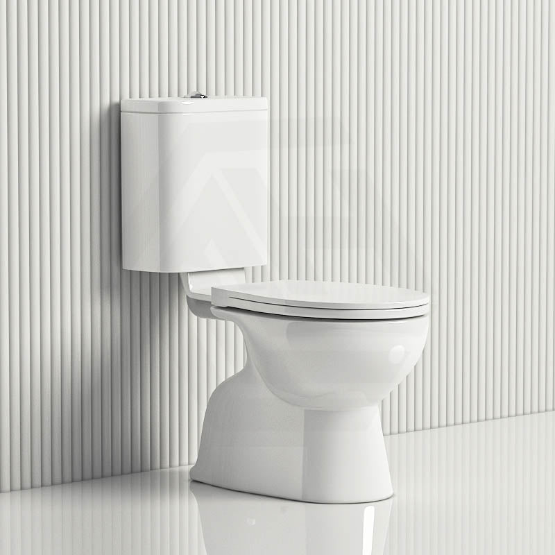 635x360x855mm Fienza Stella Adjustable Link Toilet Suite Gloss White