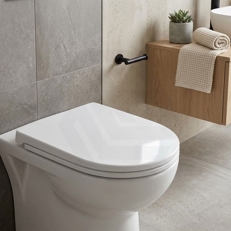 Fienza Stella UF Soft Close Toilet Seat - Gloss White