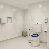 Fienza Stella Care Adjustable Link Toilet Suite 800x370x1100mm - Gloss White