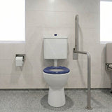 Fienza Stella Care Adjustable Link Toilet Suite 800x370x1100mm - Gloss White