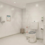 Fienza Stella Care Adjustable Link Toilet Suite 800x370x1100mm - Gloss White