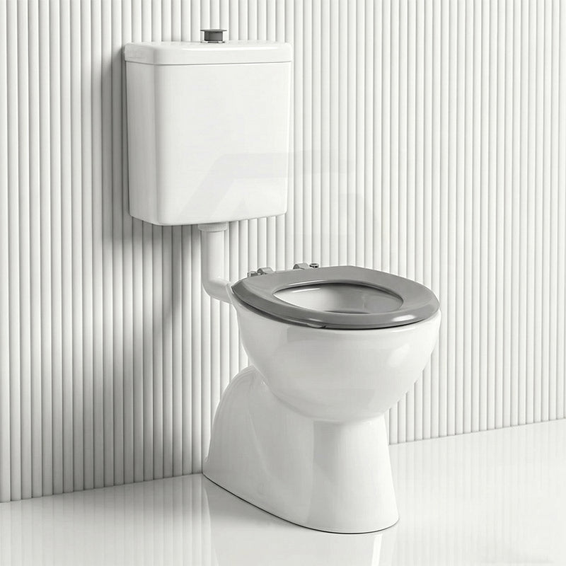 Fienza Stella Care Adjustable Link Toilet Suite 800x370x1100mm - Gloss White