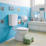 Fienza Stella Junior Adjustable Link Toilet Suite 635x350x865mm - Gloss White