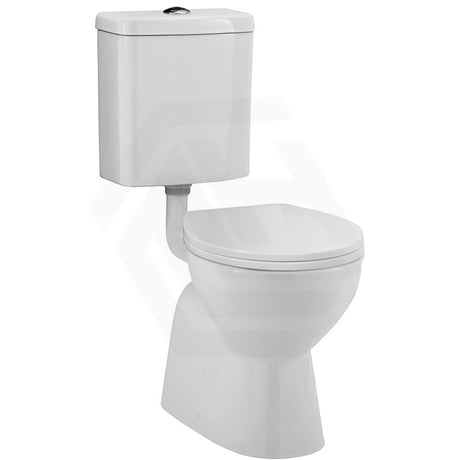 800x370x1100mm Fienza Stella Senior Adjustable Link Toilet Suite Gloss White