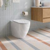 Fienza Koko Rimless Tornado Flush Wall-Faced Pan Toilet Only 570x360x445mm - Variant Colour