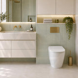 Fienza Koko Rimless Tornado Flush Wall-Faced Pan Toilet Only 570x360x445mm - Variant Colour