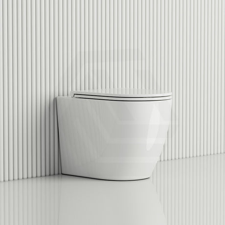 Fienza Koko Rimless Tornado Flush Wall-Faced Pan Toilet Only 570x360x445mm - Variant Colour