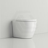 Fienza Koko Rimless Tornado Flush Wall-Faced Pan Toilet Only 570x360x445mm - Variant Colour