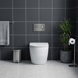 Fienza Koko Rimless Tornado Flush Wall-Faced Pan 570x360x445mm - Matt White