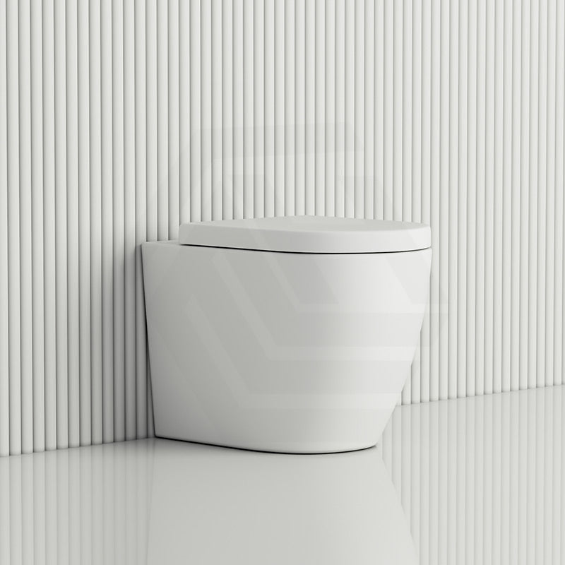 Fienza Koko Rimless Tornado Flush Wall-Faced Pan Toilet Only 570x360x445mm - Variant Colour