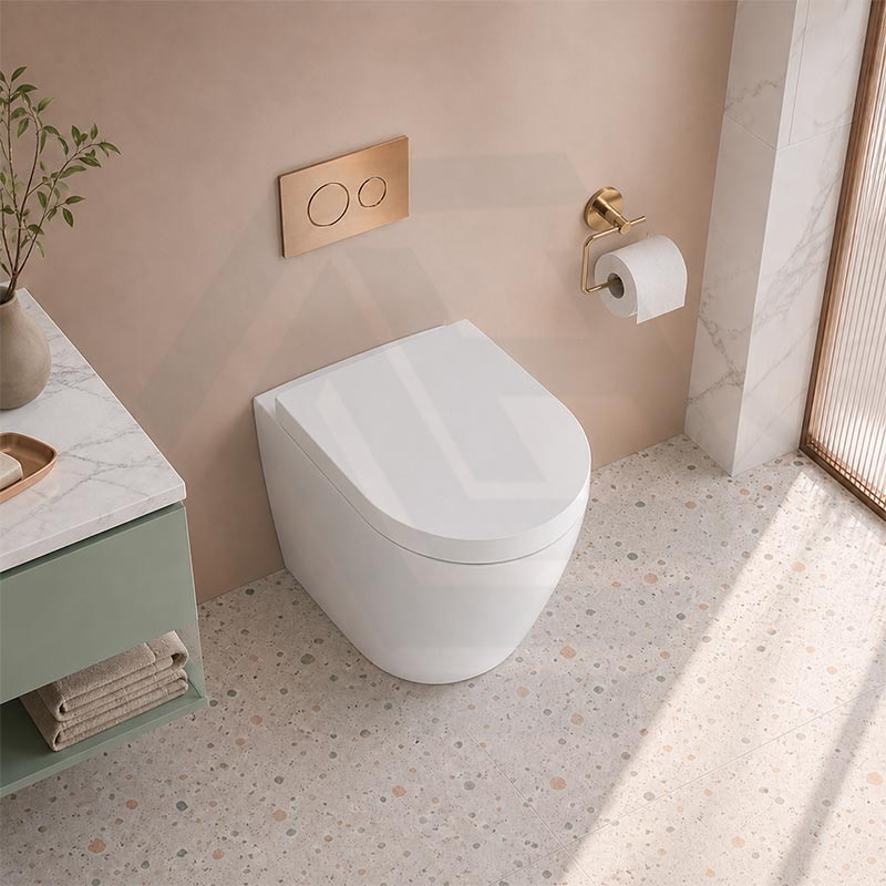 Fienza Koko Rimless Tornado Flush Wall-Faced Pan Toilet Only 570x360x445mm - Variant Colour