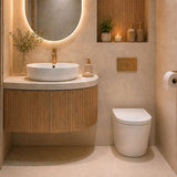 Fienza Koko Rimless Tornado Flush Wall-Faced Pan Toilet Only 570x360x445mm - Variant Colour