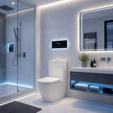Fienza Koko 660x385x850mm Back to Wall Rimless Tornado Toilet Suite Cistern System/Seat Available - Gloss White