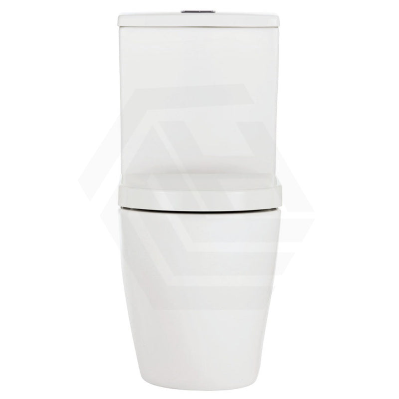 Fienza Koko 660x385x850mm Back to Wall Rimless Tornado Toilet Suite Cistern System/Seat Available - Gloss White
