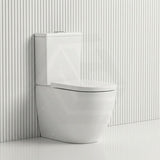 Fienza Koko Rimless Tornado Back to Wall Toilet Suite with UF Seat 660x385x850mm - Various Colours