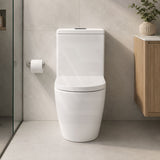 Fienza Koko Rimless Tornado Back to Wall Toilet Suite with UF Seat 660x385x850mm - Various Colours