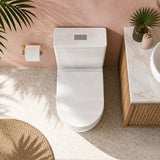 Fienza Koko Rimless Tornado Back to Wall Toilet Suite with UF Seat 660x385x850mm - Various Colours
