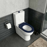 Fienza Stella UF Anti-Lateral Care Toilet Seat 445x365x28mm - Gloss Blue