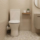 Fienza CHICA Close Coupled Toilet Suite Skew Trap Only 635x375x785mm - Gloss White