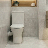 Fienza CHICA Close Coupled Toilet Suite Skew Trap Only 635x375x785mm - Gloss White