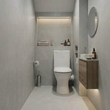 Fienza CHICA Close Coupled Toilet Suite Skew Trap Only 635x375x785mm - Gloss White